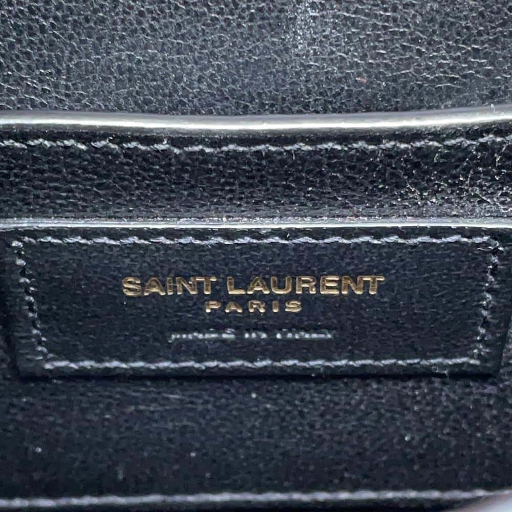 Saint Laurent Paris Cassandra embossed leather handbag shoulder bag - Picture 12 of 12